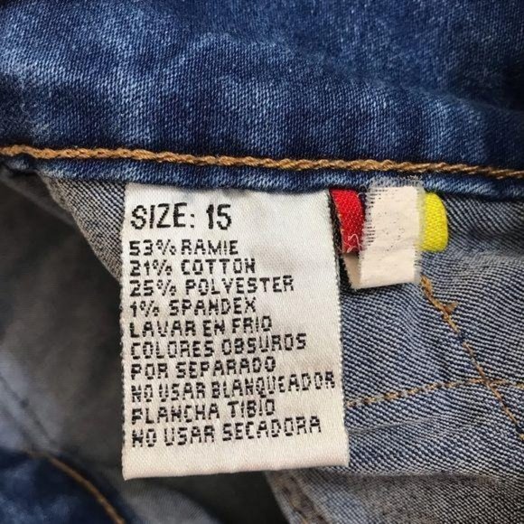 Tush Push Jeans Juniors Size 15 - Picture 12 of 15